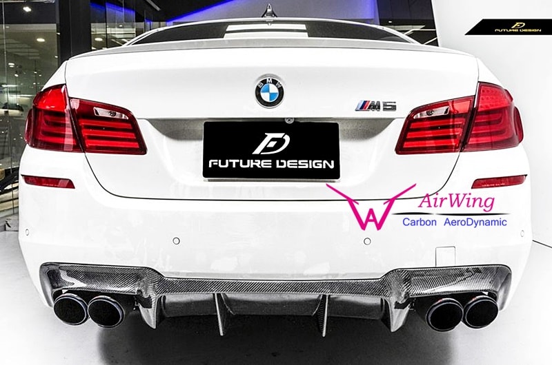 F10 M5 - VORSTEINER Style Carbon Fiber Rear Diffuser 02